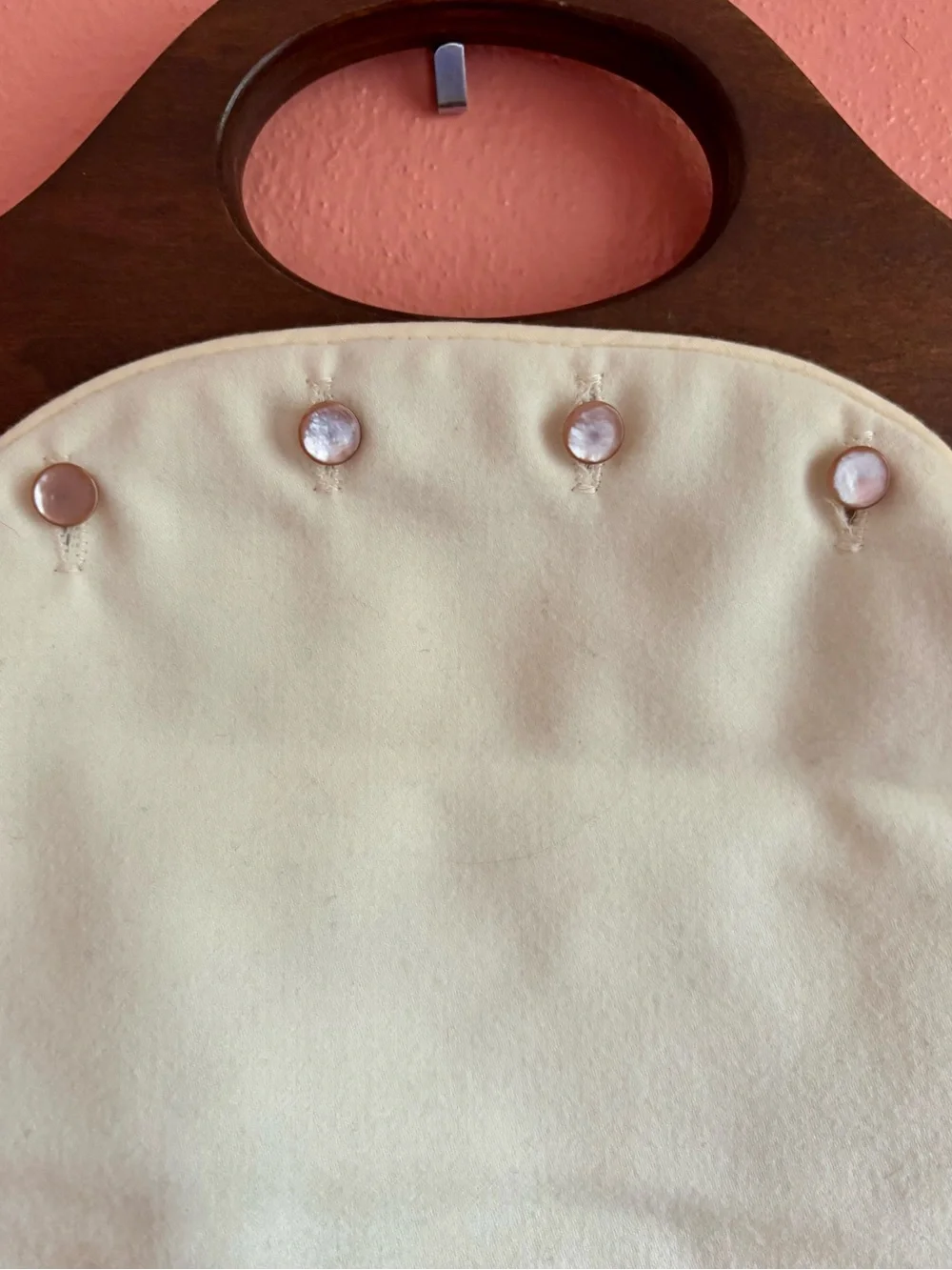 Vintage Bermuda Bag Summer White Dotty Smith